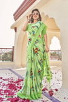 Nityansha Vol 3 By Vallabhi Georgette Printed Surat Sarees Wholesale Market